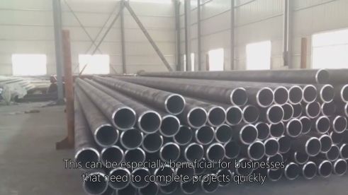 Manufacturers A106 Sch40 65mn Ck67 C67 Ck70 DIP Galvanized Ms Iron Gi Mild Carbon Steel Seamless Black Spring Welded Oil Well Gas Seamless Pipe