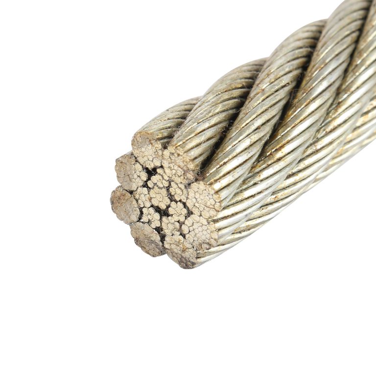 Resistencia del cable de acero de 8 mm