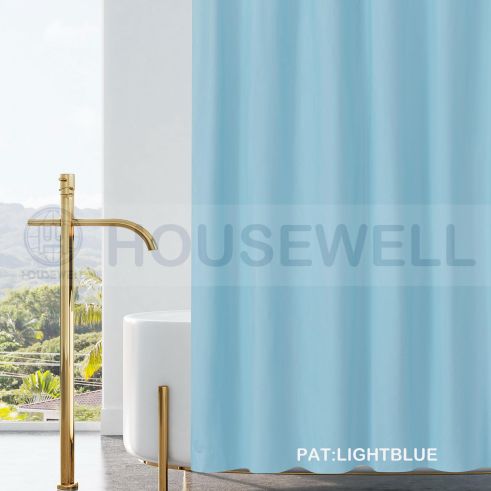 Printed Polyester Shower Curtain Set, Water proof, No smell