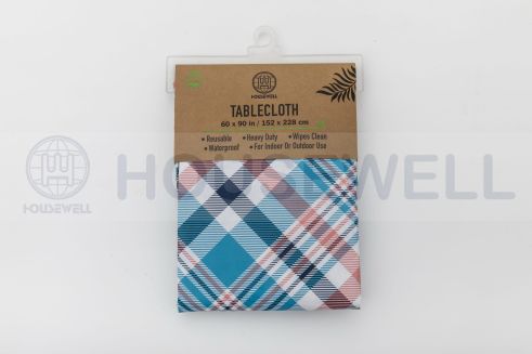 Effen kleur Premium polyester tafelkleden, waterafstotend, schimmelbestendig, heavy duty