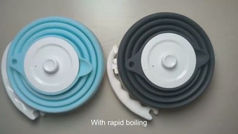 Offres B2B sur les bouilloires électriques pliables en silicone pour les magasins d'ustensiles de cuisine Meilleur grossiste en Chine, Meilleure bouilloire électrique pliable en silicone pour les camping-cars Grossistes en Chine