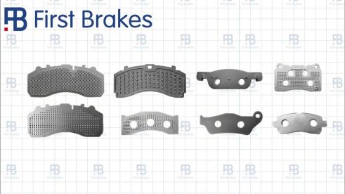 Punched Brake Pads Backing Plates Seller