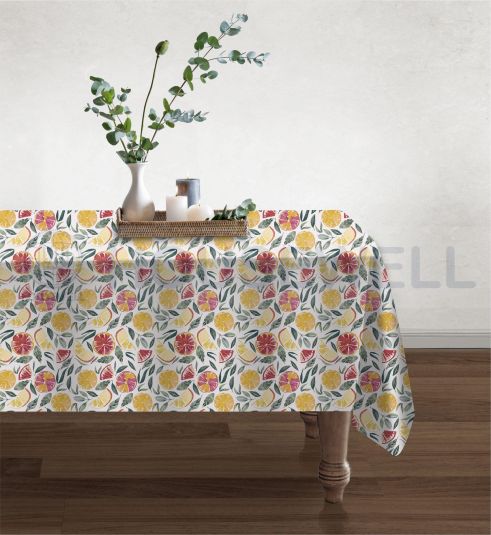 Jacquard Premium Polyester Tablecloths, Water Repellent, Quick Dry , Comfortable to touch