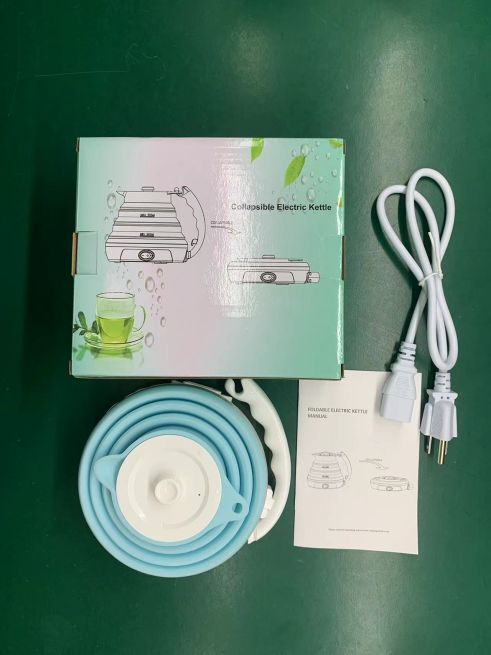 hervidor de silicona plegable Mejor exportador de China,hervidor eléctrico de viaje plegable con adaptador de viaje Empresas de China,hervidor eléctrico plegable con cable de alimentación desmontable fabricantes chinos