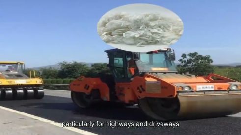 Polyester Staple Fiber for Asphalt synthetic fibers